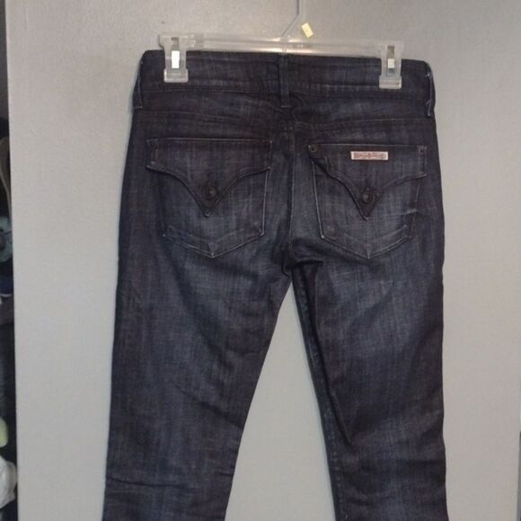 HUDSON Collin flap skinny jeans dark wash size 25 - Picture 3 of 14